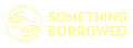 Something Borrowed Logo and text in yellow